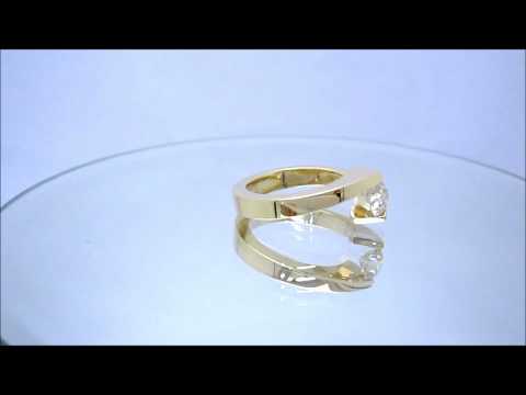 ROUND DIAMOND ENGAGEMENT RING TENSION 0.70CT - KNR INC - 0.11