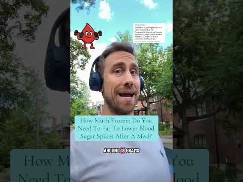 .5 Gram Protein Per 1 Gram Carbs = 25% Drop In Blood Sugar Spike