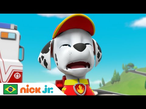 Capa de Patrulha Canina | Os Salvamentos Mais Fedorentos da Patrulha Canina | Nick Jr. em Português
