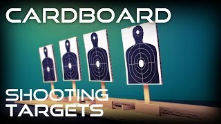 Shooting Targets from Cardboard