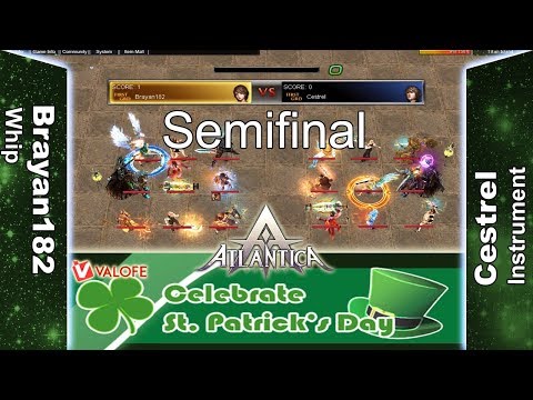 Titan 18/03/2018 PM: Semifinal - Brayan182 vs Cestrel - Atlantica Online