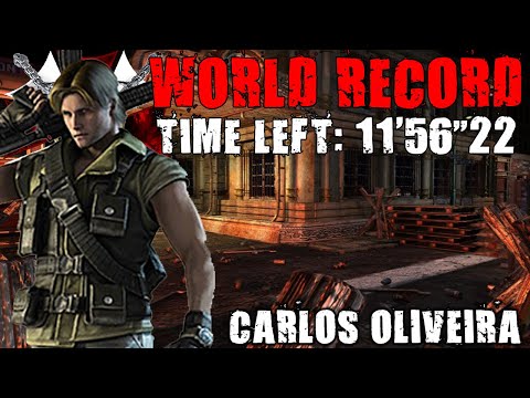 Resident Evil 3 The Mercenaries Carlos 100% (World Record)