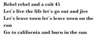 Jive Babe by Mikhael Paskalev (lyrics)