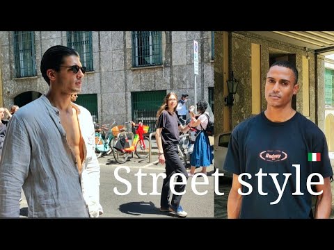 Male Models at Giorgio ARMANI🇮🇹Spring Summer 2023 |STREET STYLE #armani #vogue #ss23 #mfw  #gqkorea