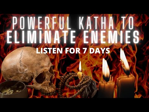 Mantra to remove and destroy all enemies, remove curses. Powerful Mantra. Listen to sleep for 7 days