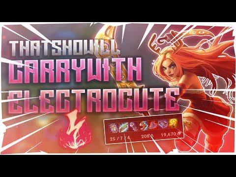 Katarina Carrys With Electrocute Vs Leblanc!| Mihukat