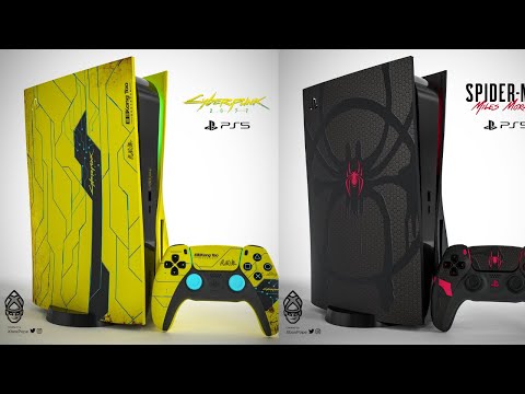 REACTING TO THE COOLEST PS5 CUSTOM SKINS | PLAYSTATION 5 REACTION - Ps5 live reaction restock talk!