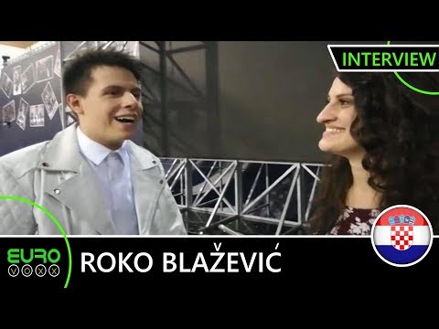 CROATIA EUROVISION 2019: Roko Blažević - 'The Dream' (INTERVIEW) | Dora 2019