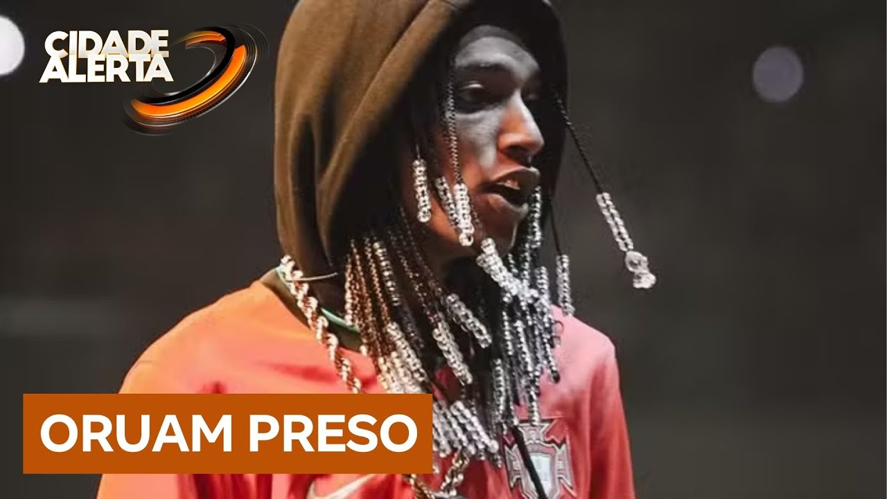 Cantor Oruam é preso e causa tumulto no Rio de Janeiro