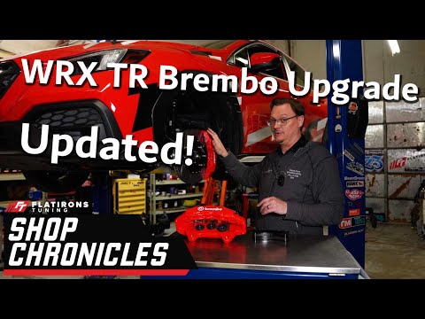 WRX TR Brembo Brake upgrade for our 2024 WRX - Updated