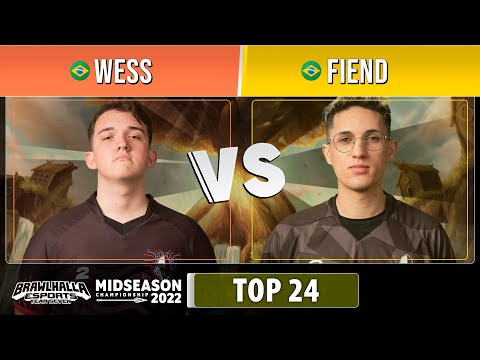Wess VS Fiend - Top 24 - Midseason Championship 2022 - Singles