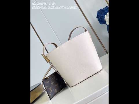 Louis Vuitton All In BB M29112 Low Key Grained Calfskin Leather Bucket Bag