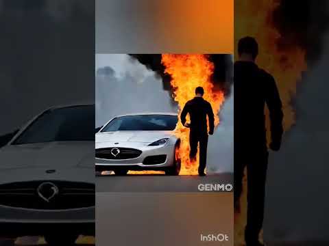 Buggati chiron transformation ai made this  #ai #genmo