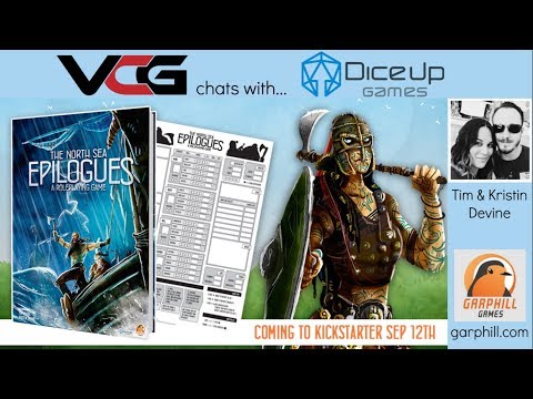 The North Sea Epilogues RPG Q&A w/Tim & Kristin Devine, Dice Up Games