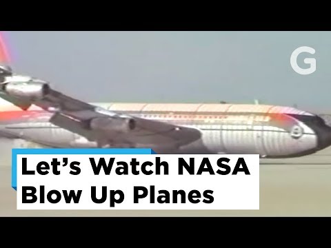 NASA Releases Rare Aircraft Footage