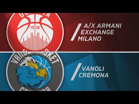 HIGHLIGHTS/ Zurich Connect LBAF8 QdF: AX Armani Exchange Milano - Vanoli Cremona 86-62