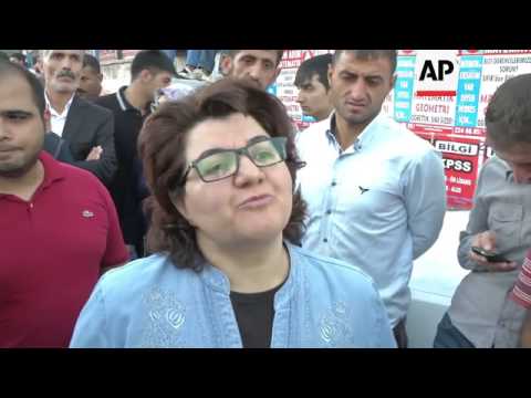 Protesters take to the streets to show opposition to Erdogan's reforms