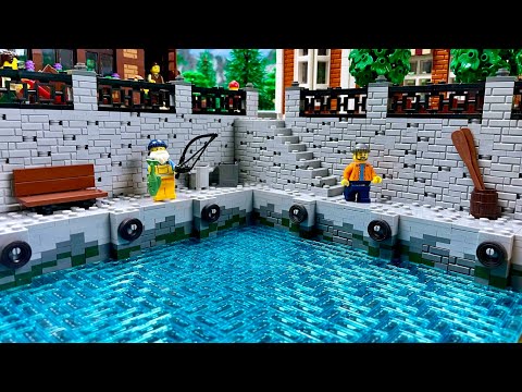 Beginning the Harbor! - Lego City Update