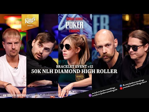 🏆 WSOPE 2024: Final Day of WSOP Europe €50k NLH Diamond High Roller Event #12 live from King's 👑