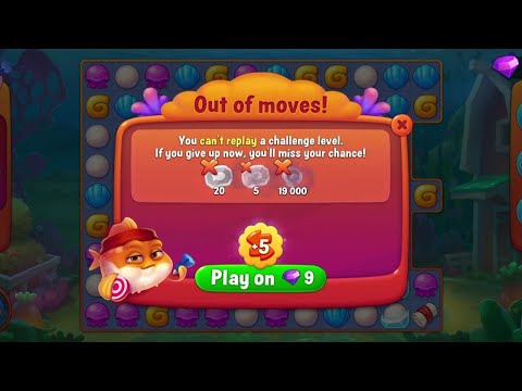 @Fishdom 10581 - 10583, Lose on Special Level Challenge 10584 😭