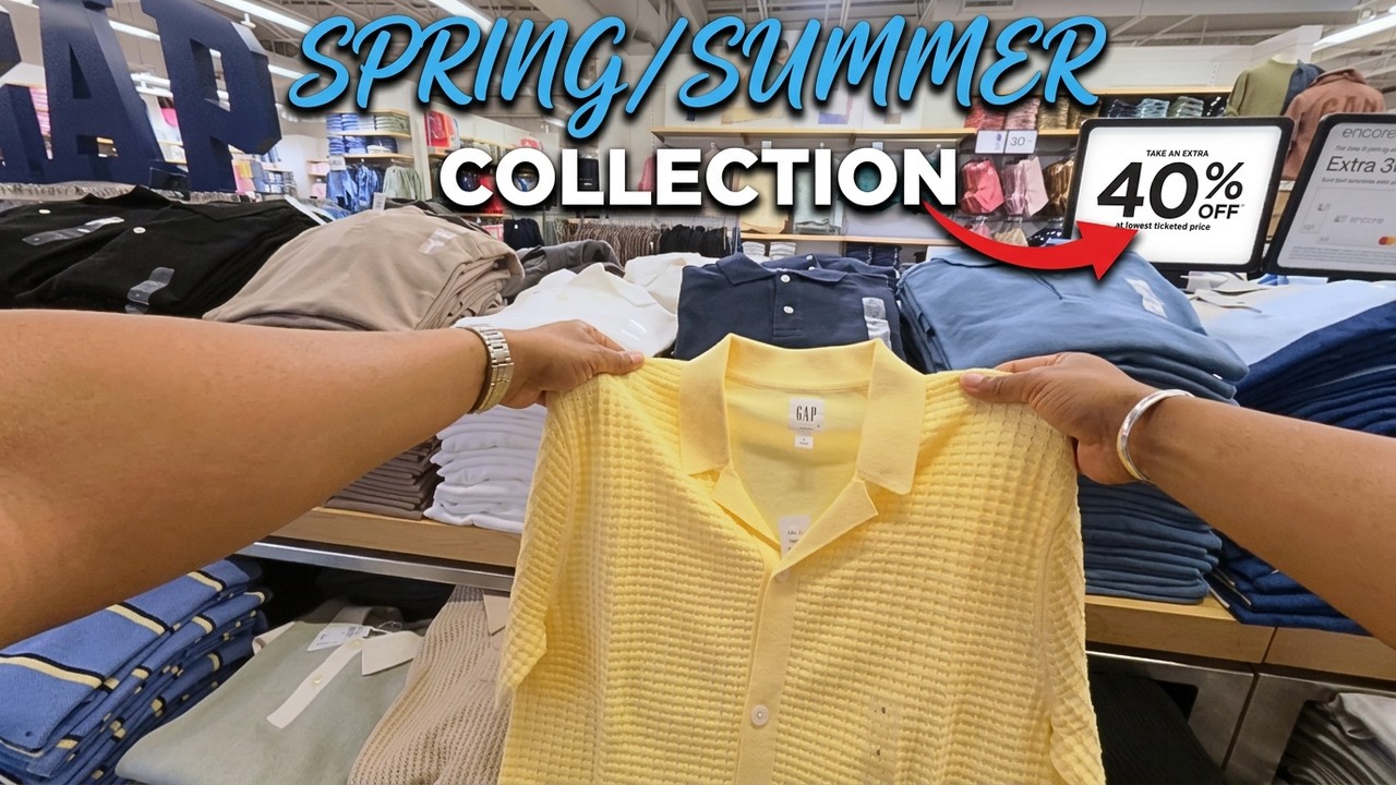 Is THIS The Best Deals on Men's Fashion!? | GAP OUTLET!
