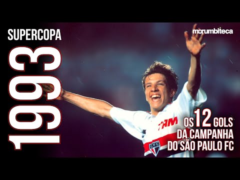 SÃO PAULO FC CAMPEÃO da SUPERCOPA 1993 | Todos os gols da campanha!