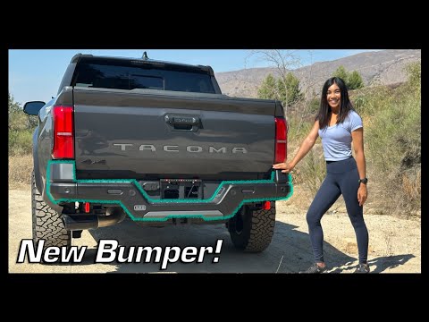 Massive TRD PRO Upgrade on my Tacoma! ARB Steel Rear Bumper Install