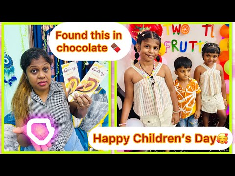 Children’s Day 🥰Vlog || Look what i found in galaxy🍫 chocolate #goanvlogger #konkanivlog #children 