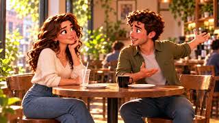 Real English Conversation at a Coffee Shop | English Easy &Fun. @EnglishEasyFun2