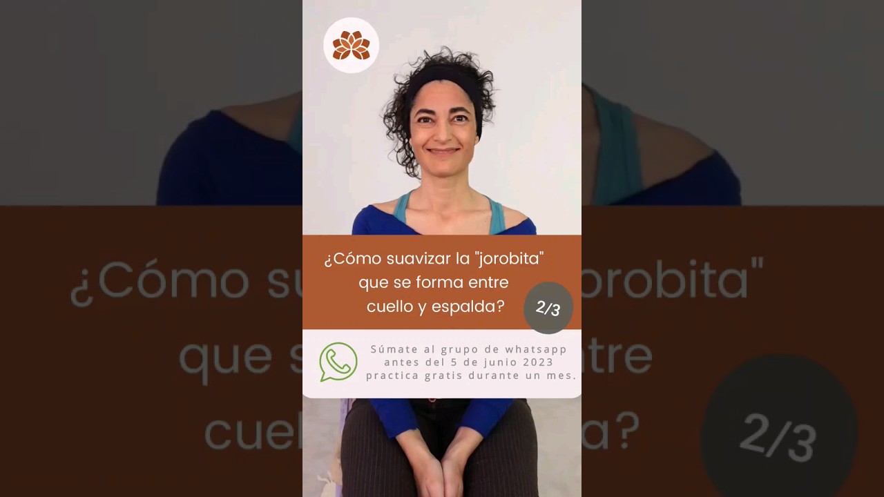 ¿Cómo suavizar la “jorobita” que se forma entre cuello y espalda? - 2/3