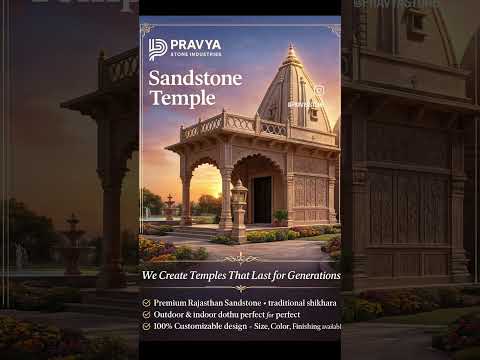 Pink Stone Chhatri Temple