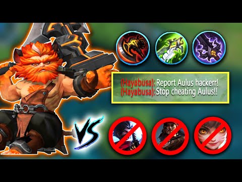 WTF DAMAGE!😱NEW BROKEN BUILD FOR AULUS🔥Aulus Best Build and Emblem Gameplay (Aulus Mobile Legends)