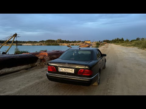 Old reliable Mercedes E-Class E320 W210 POV test drive