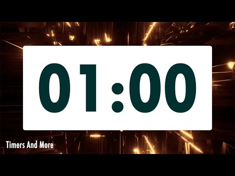 1 minute timer [🔔 LOUD ALARM 🔔]