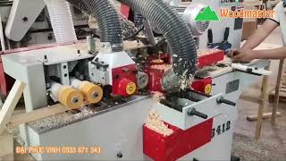 Máy bào 4 mặt 4 dao Woodmaster WM-412