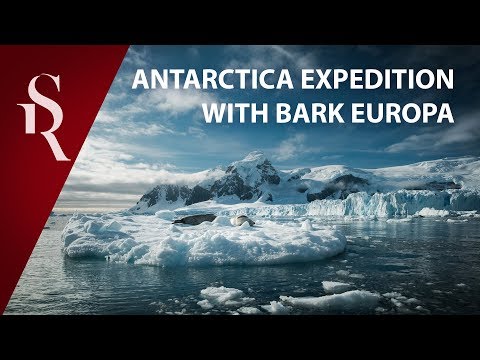 Antarctica expedition on board of Bark Europa in travel video.