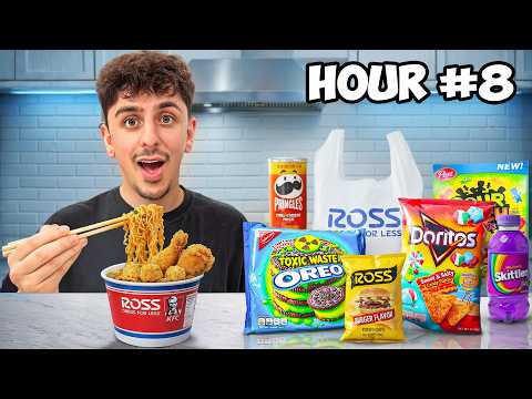 I Ate ONLY ROSS Food For 24 Hours!