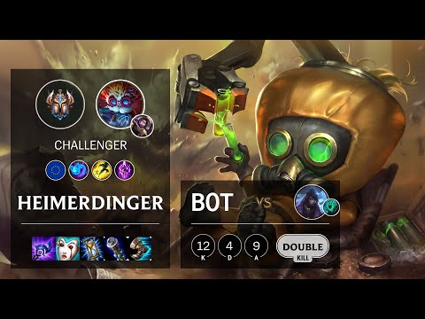 Heimerdinger Bot vs Aphelios - EUW Challenger Patch 10.13