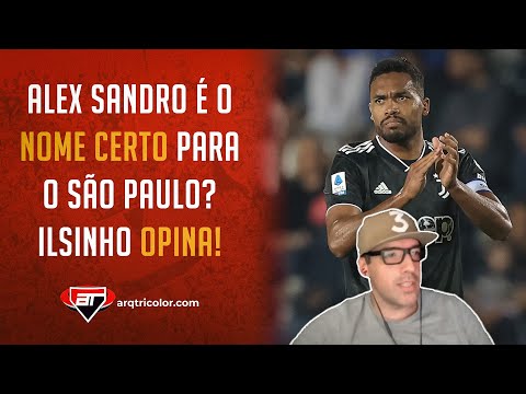 "O único PROBLEMA do Alex Sandro é..." Ilsinho OPINA sobre o INTERESSE do Alex Sandro no SPFC!