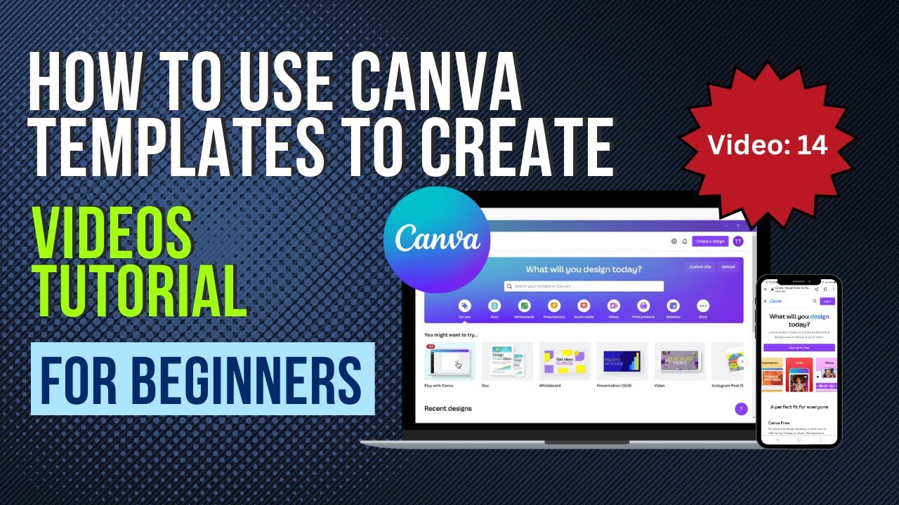 How To Use Canva Templates To Create Videos: Tutorial for Beginners