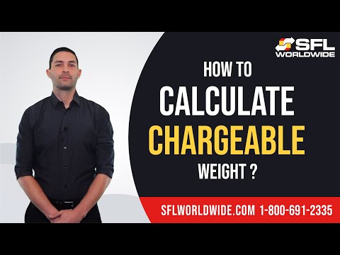 What Is Chargeable Weight? | How to Calculate Dimensional Weight in Shipping | SFL Worldwide