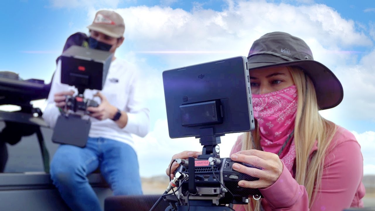 Flying Drones at a race track: epic!