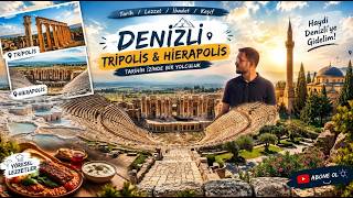 🏛️ DENİZLİ GEZİ VLOGU | TRİPOLİS, HİERAPOLİS VE PAMUKKALE 