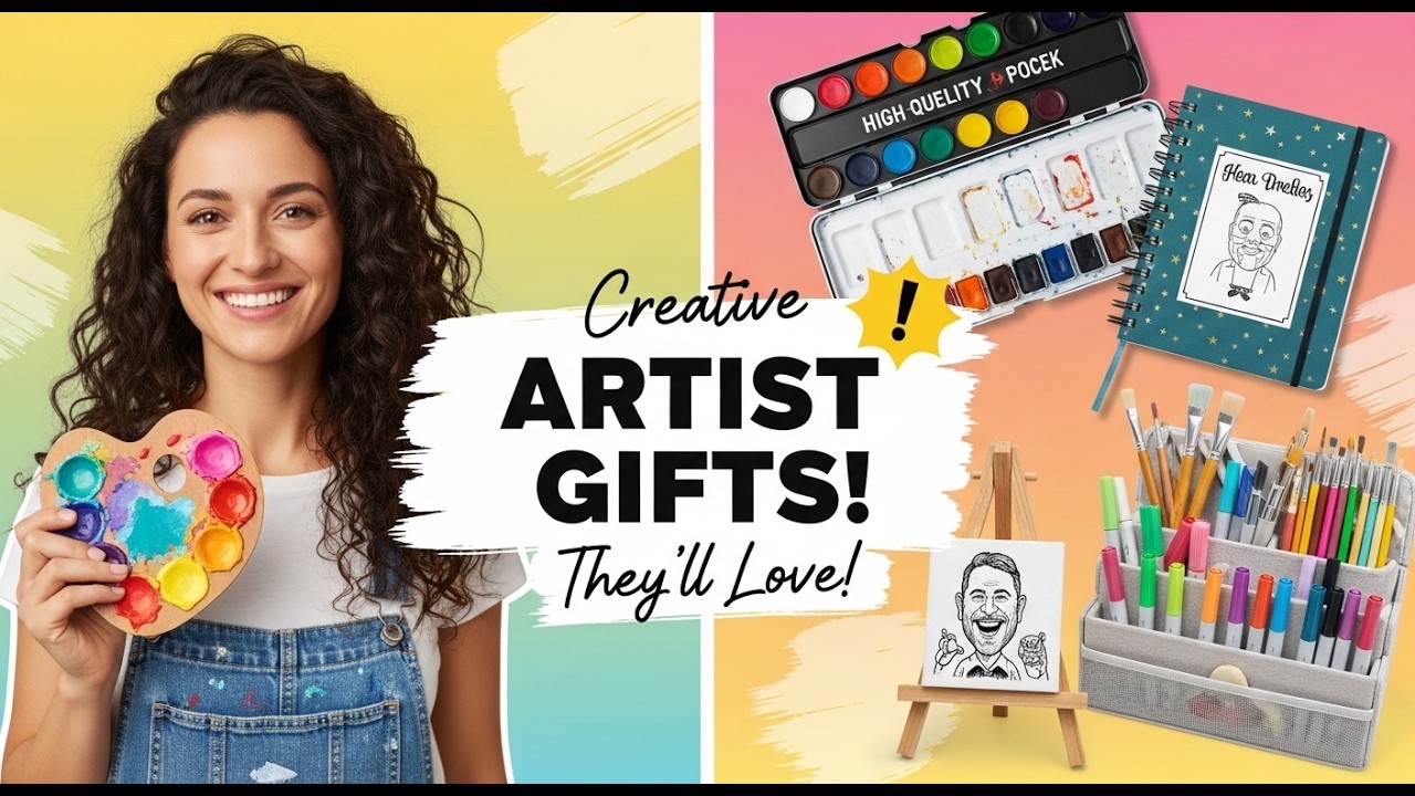 29 Creative Gifts for Artists That Will Inspire Any Creative Soul ( Unique Artist Gift Ideas 2026)