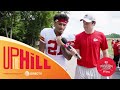 Up the Hill with Trent McDuffie at Training Camp | Kansas City Chiefs