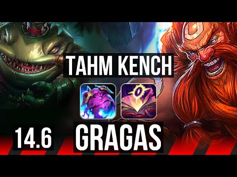 TAHM vs GRAGAS (TOP) | Legendary, 14/3/4 | NA Master | 14.6