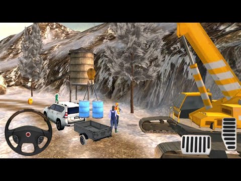 4x4 Offroad Jeep Driving - Dubai Safari 3d driving Prado Jeep | Offroad Jeep Simulator 2024 Gameplay