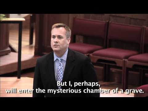 William Burden sings Lensky's Aria from "Eugene Onegin"