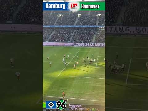 Geiler Freistoß! ⚽ Dompé rettet den HSV in letzter Sekunde! 🔥 | HSV vs. Hannover 96 2:2