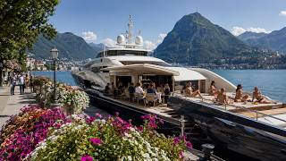 BILLIONAIRE LIFE IN LUGANO 🇨🇭 Switzerland’s Most Exclusive Lakeside City